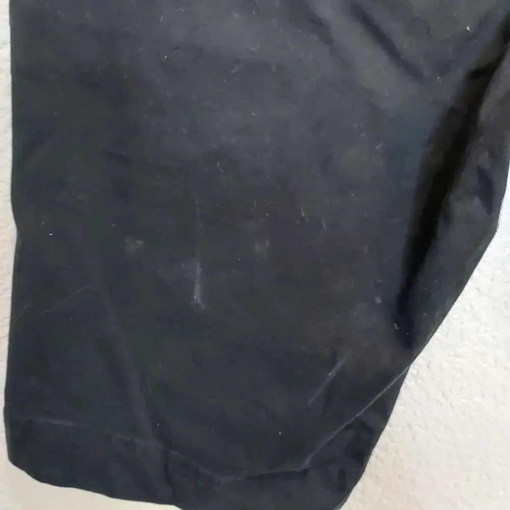 CAbi Black Chino Bermuda Length Shorts Size 4 - Picture 10 of 12